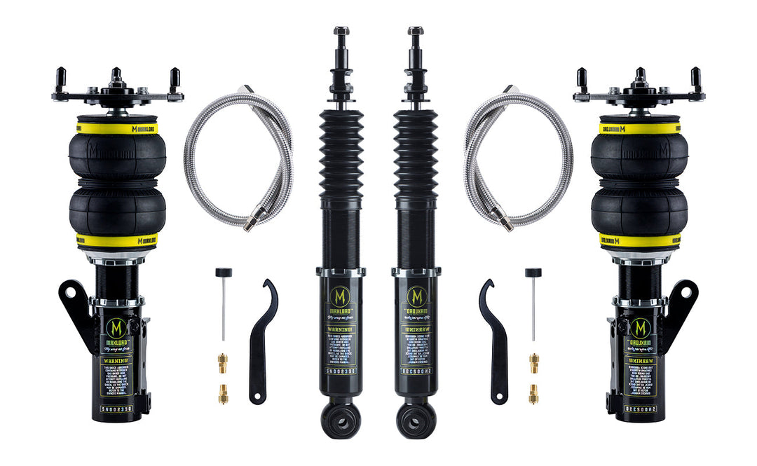 2019-2022 Hyundai Veloster 2nd Gen JS FWD MaxLoad Full Air Suspension Kit