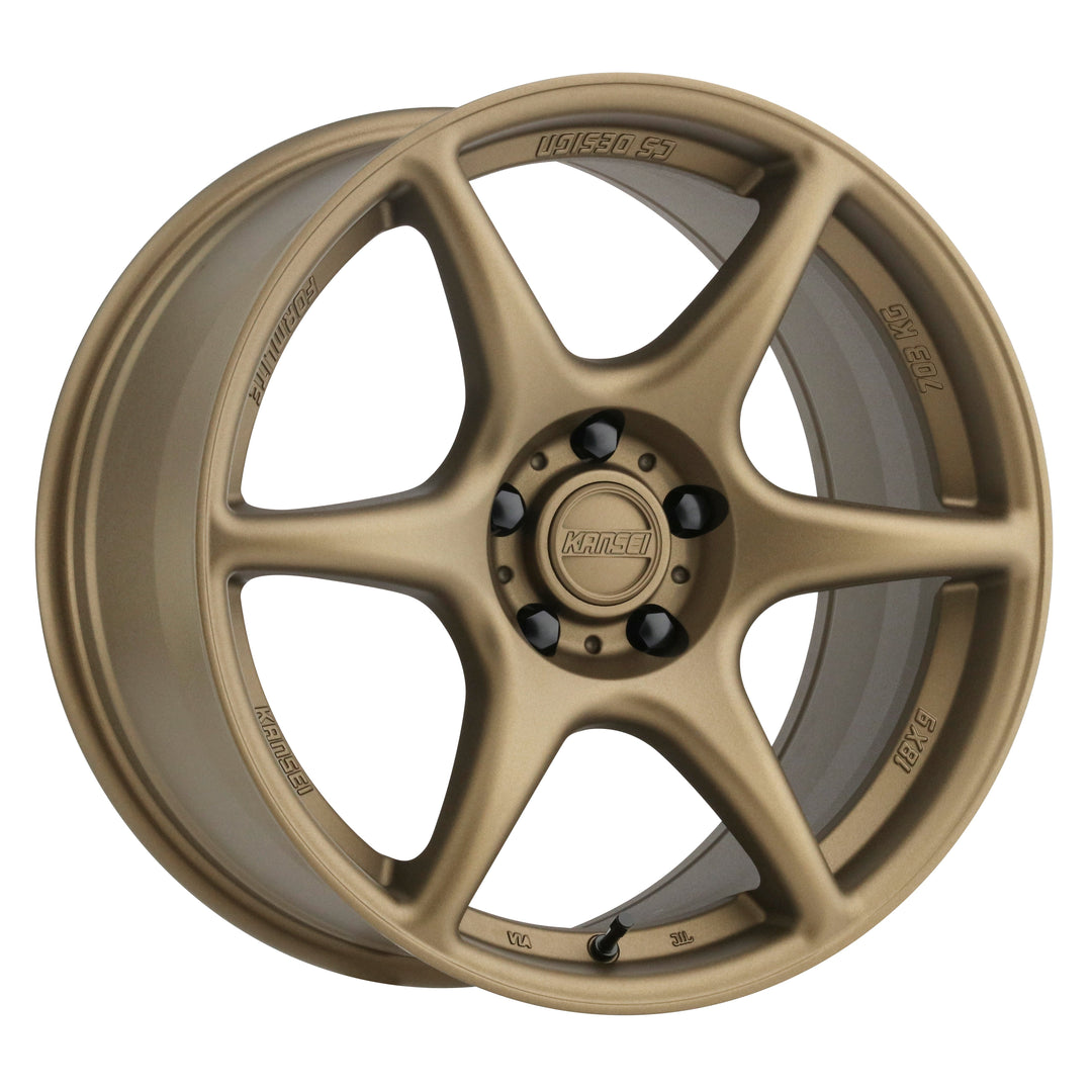 Kansei Tandem wheel in Bronze, 18x9, 5x114.3, +35 offset