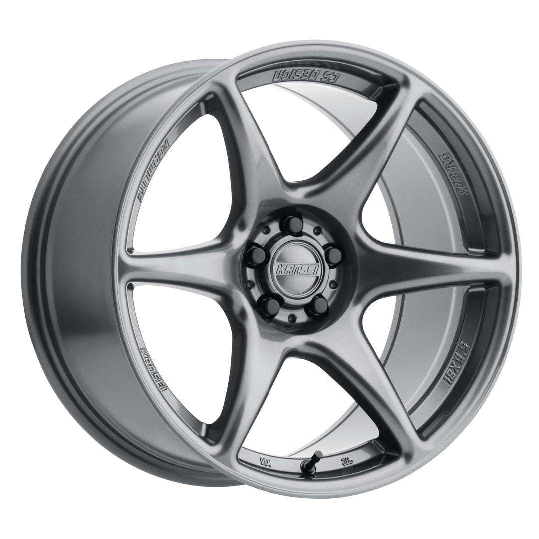 Kansei Tandem wheel in Gunmetal, 19x10.5, 5x114.3, +22 offset