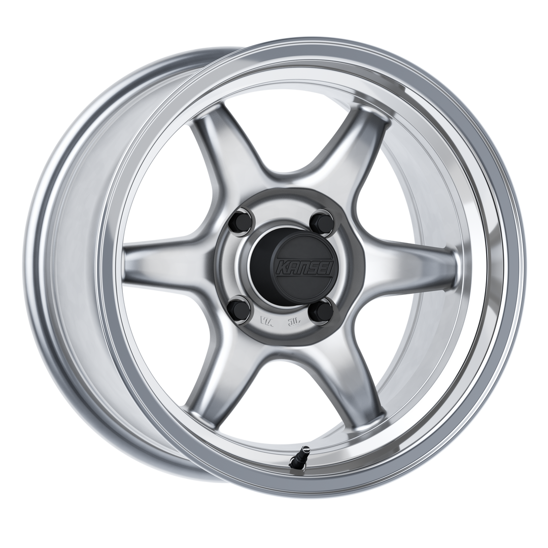 Kansei Tandem Hsbl 15X8 4X114.3 0mm wheel by Kansei