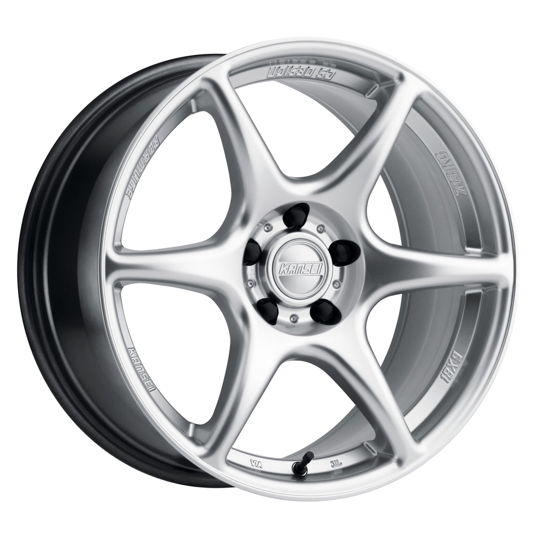 Kansei Tandem wheel in Silver, 18x8.5, 5x114.3, +35 offset