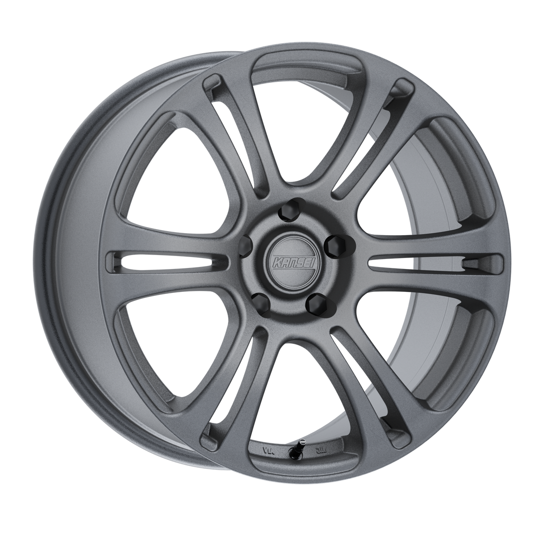 Kansei Neo wheel in Satin Gunmetal, 18x10.5, 5x120, +12 offset