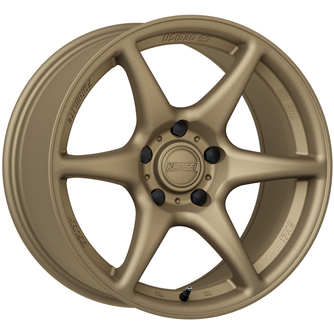 Kansei Tandem wheel in Bronze, 17x9, 5x114.3, +35 offset