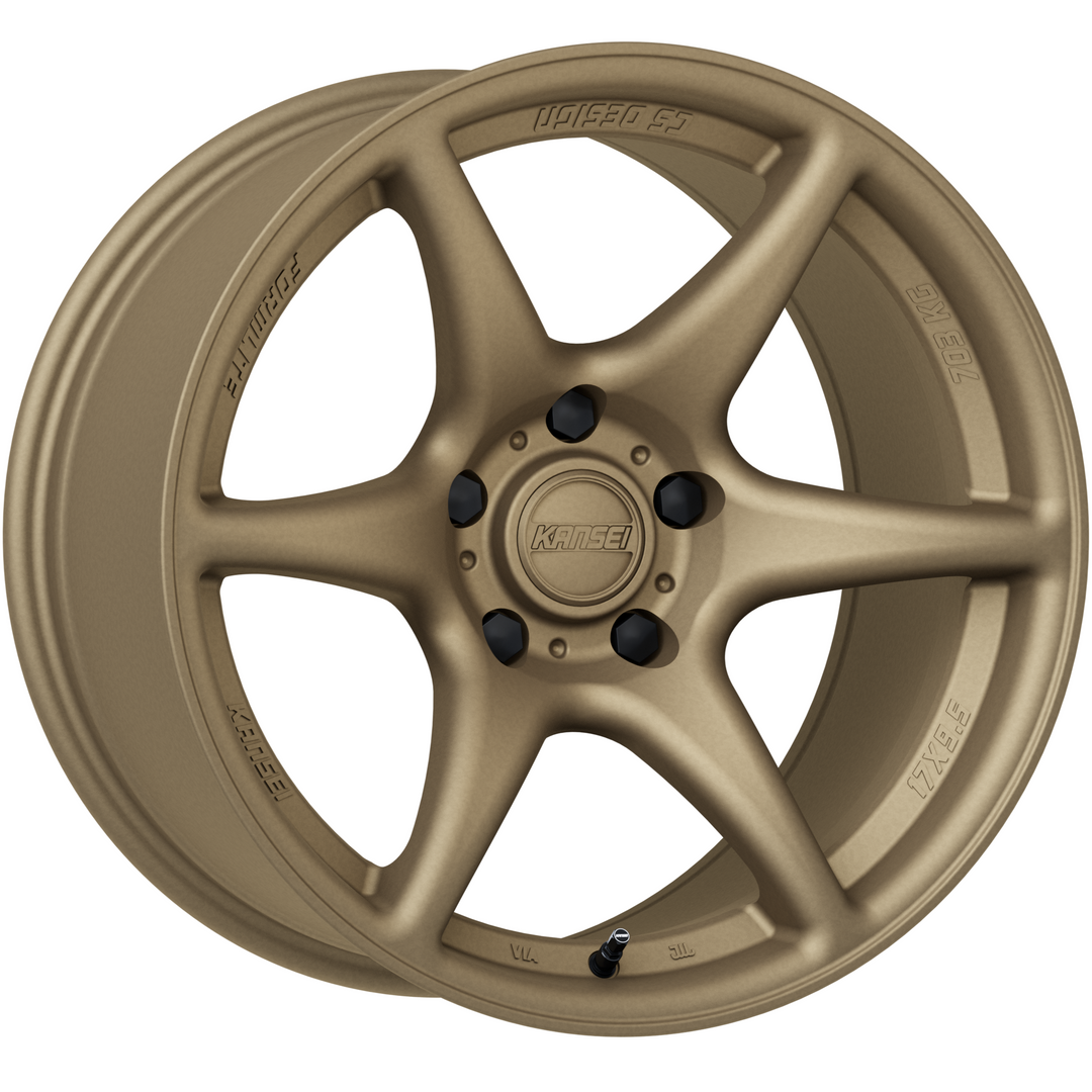 Kansei Tandem wheel in Bronze, 17x9.5, 5x120, +12 offset