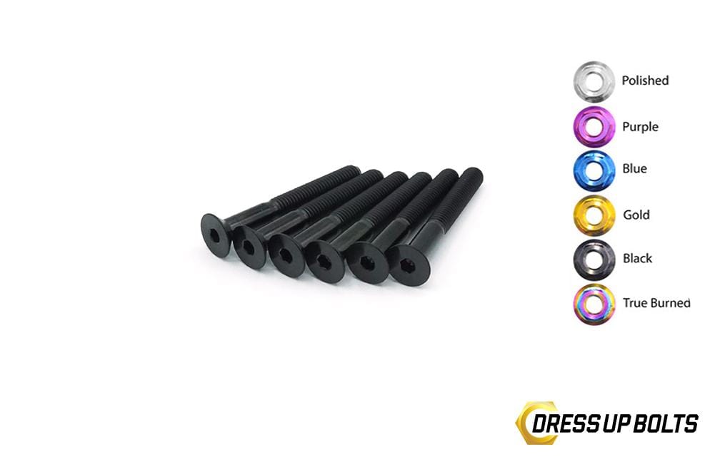 40mm Titanium Dress Up Bolts Steering Wheel Kit - DressUpBolts.com