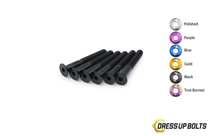 40mm Titanium Dress Up Bolts Steering Wheel Kit - DressUpBolts.com