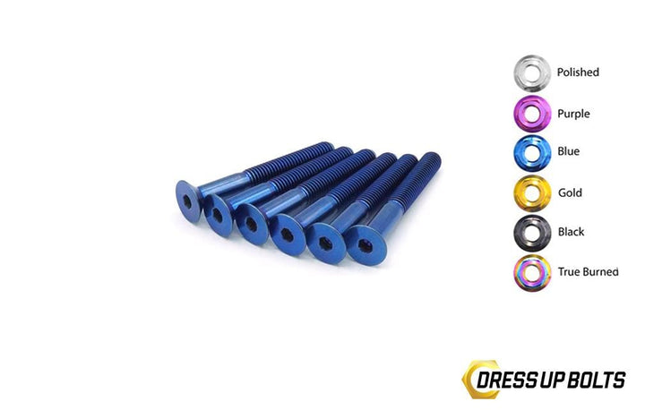 40mm Titanium Dress Up Bolts Steering Wheel Kit - DressUpBolts.com