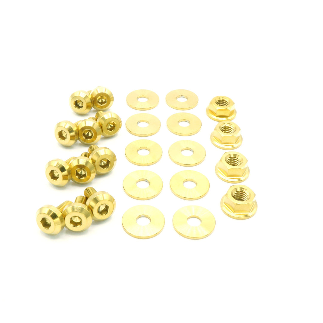 Stage 1 Titanium Hardware Engine Bay Kit - Mazda Miata (1989-1997)