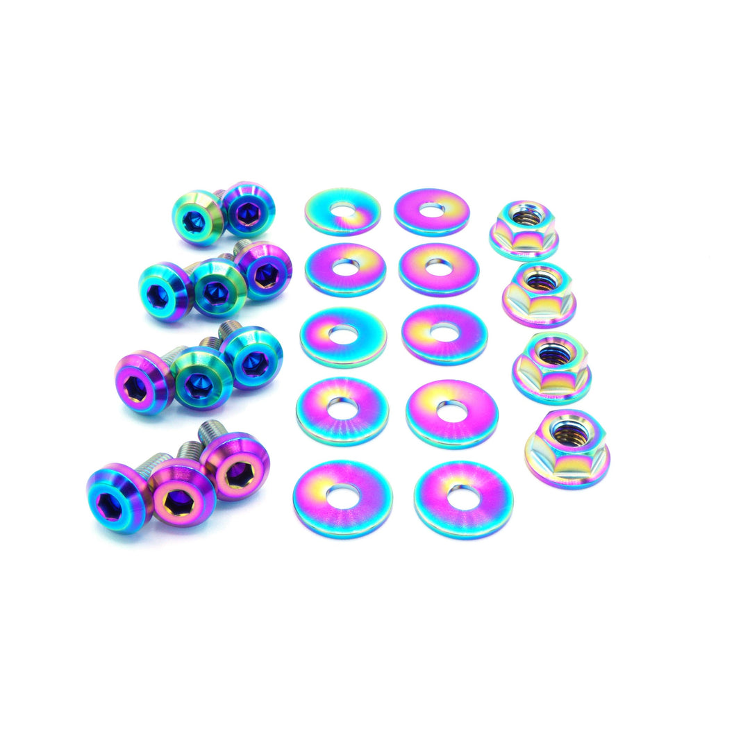 Stage 1 Titanium Hardware Engine Bay Kit - Mazda Miata (1989-1997)