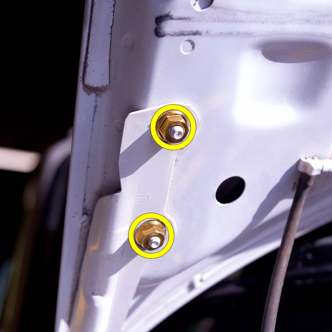 Titanium Hood Hardware Kit - Mazda Miata NB (1999-2005)