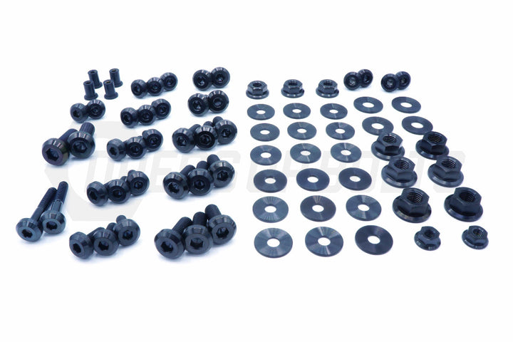 Stage 2 Titanium Hardware Engine Bay Kit - Mitsubishi Evo VIII