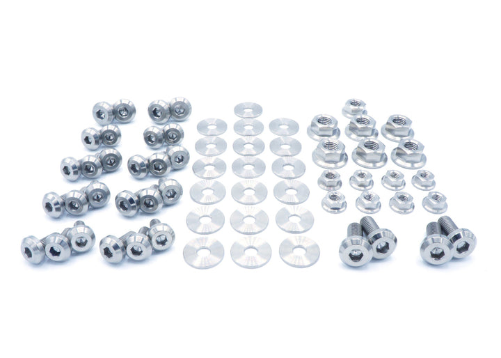 Titanium Hardware Engine Bay Kit - Mitsubishi Evo X