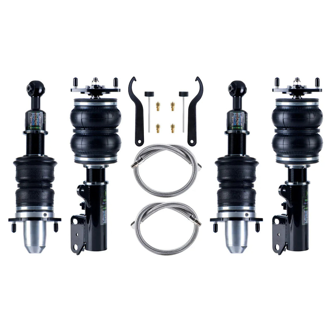 2008-2017 Mitsubishi Lancer 9th Gen FWD MaxLoad Full Air Suspension Kit