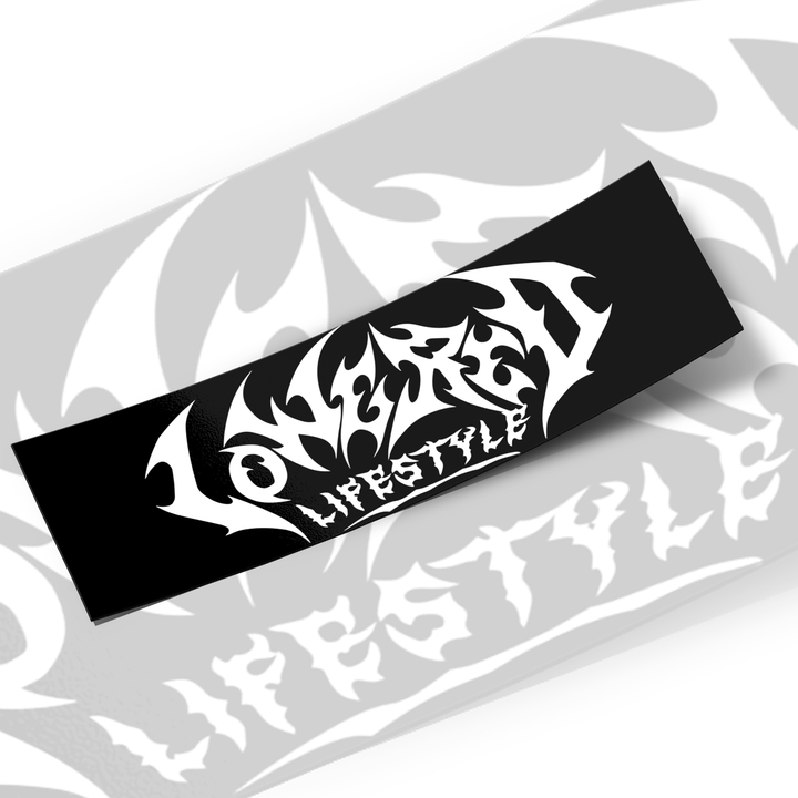 Box Sticker – Metal Logo