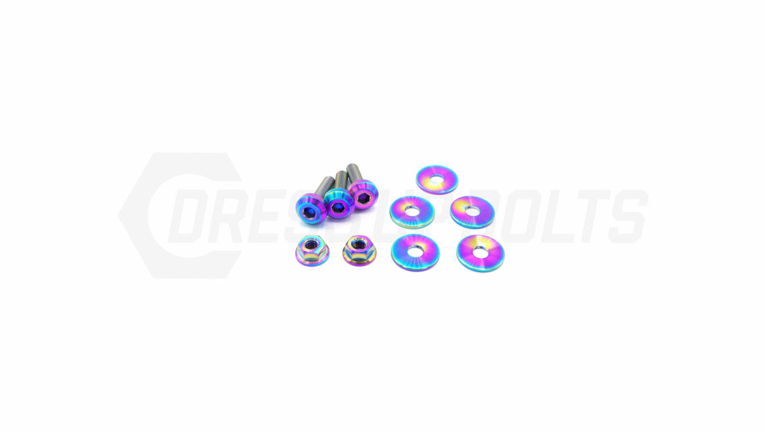 Dress Up Bolts Titanium Hardware Engine Cover Kit - VQ37VHR Engine - DressUpBolts.com