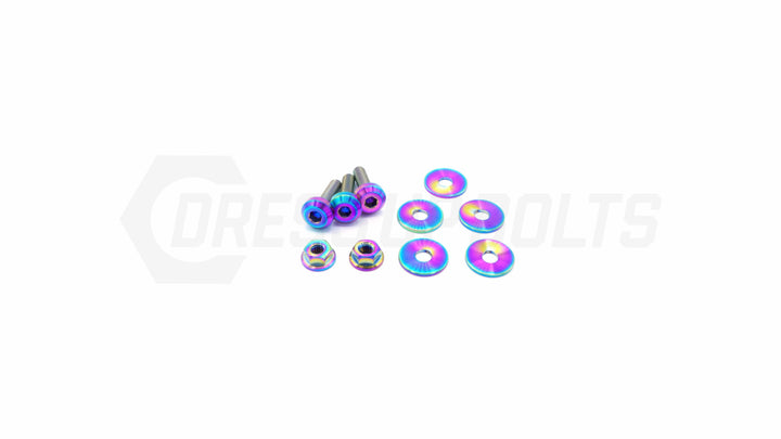 Dress Up Bolts Titanium Hardware Engine Cover Kit - VQ37VHR Engine - DressUpBolts.com