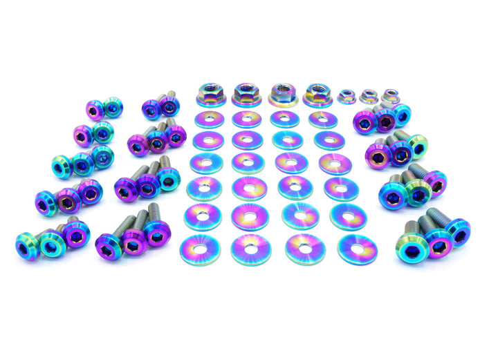 Titanium Hardware Engine Bay Kit - Nissan Skyline GT-R (R32)