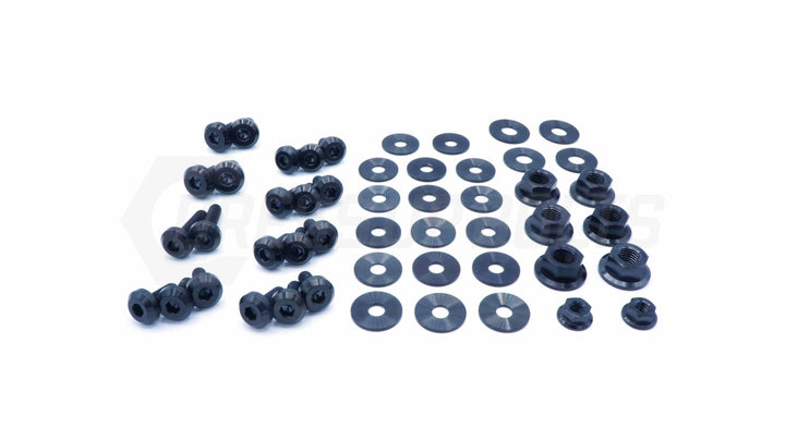 Dress Up Bolts Titanium Hardware Engine Bay Kit - Nissan Skyline GTS-R (R31) - DressUpBolts.com