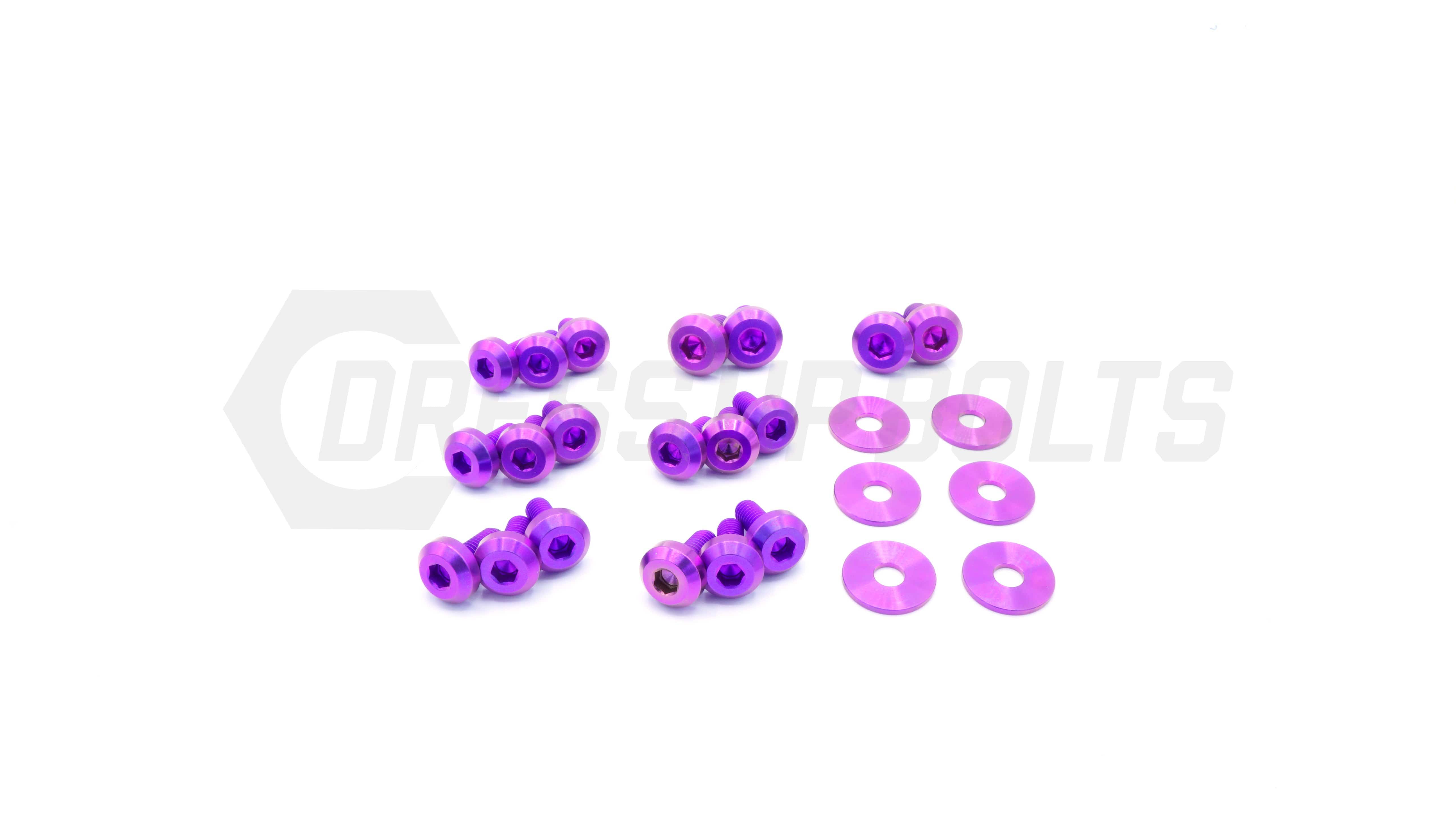Nissan Silvia S13 (1989-1995) Titanium Dress Up Bolts Partial