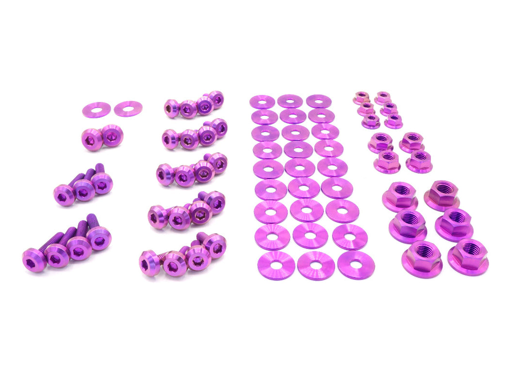 Stage 2 Titanium Hardware Engine Bay Kit - Nissan S15 (1999-2002)