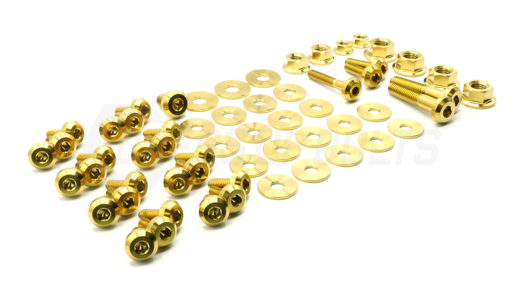 bibi✨ Dress Up Bolts Stage 2 Titanium Hardware Engine Bay Kit