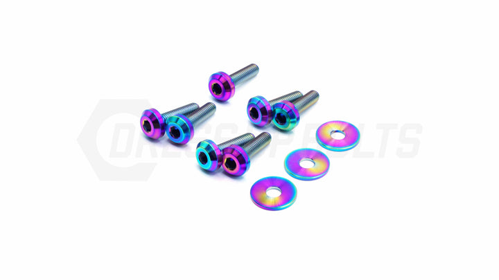 Dress Up Bolts Titanium Hardware HICAS Kit - Nissan 300ZX (1990-1999)