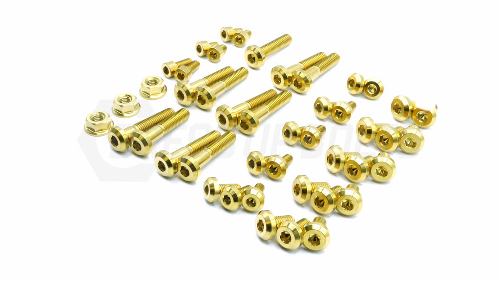 アクセサリー yuu Dress Up Bolts Stage 2 Titanium Hardware Engine Kit