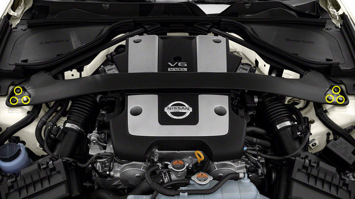Titanium Hardware Strut Tower Bar Kit - Nissan 370Z
