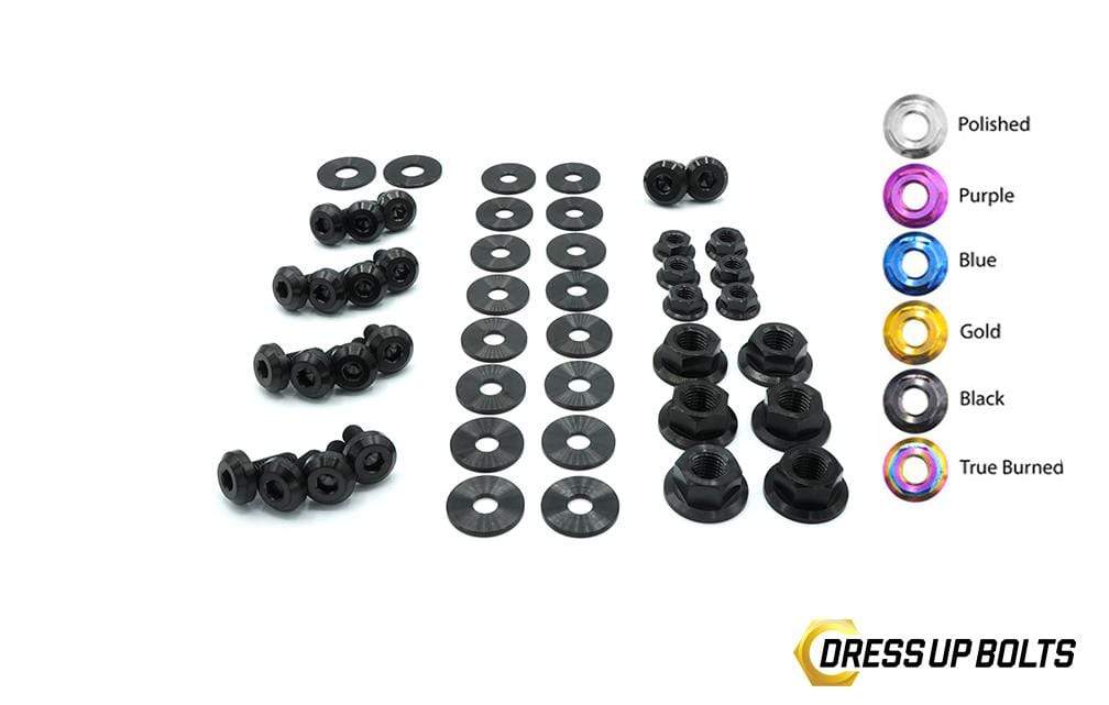 Nissan S15 (1999-2002) Titanium Dress Up Bolts Partial Engine Bay Kit - DressUpBolts.com