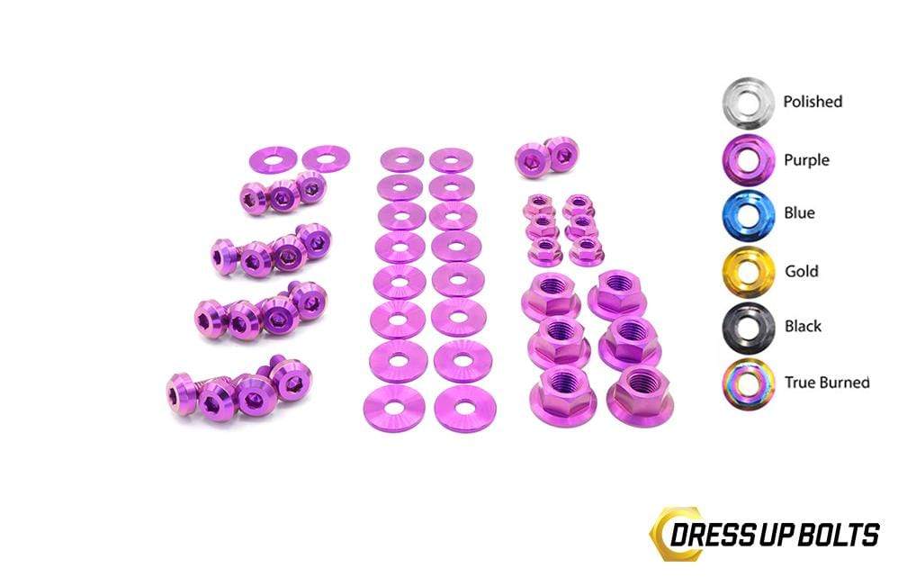 Nissan S15 (1999-2002) Titanium Dress Up Bolts Partial Engine Bay Kit - DressUpBolts.com