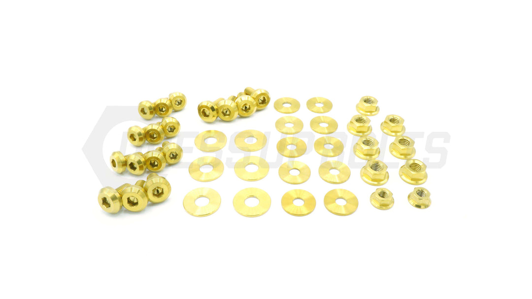 Subaru WRX/STI (2008-2014) Titanium Dress Up Bolts Engine Bay Kit - DressUpBolts.com