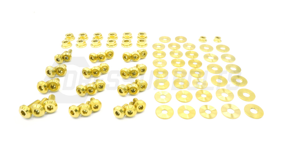 Toyota 86 (2013-2019) Titanium Dress Up Bolts Full Engine Bay Kit - DressUpBolts.com