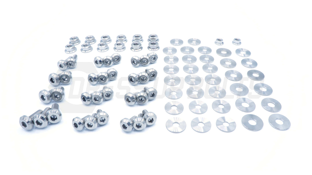 Scion FR-S (2013-2016) Titanium Dress Up Bolts Full Engine Bay Kit - DressUpBolts.com