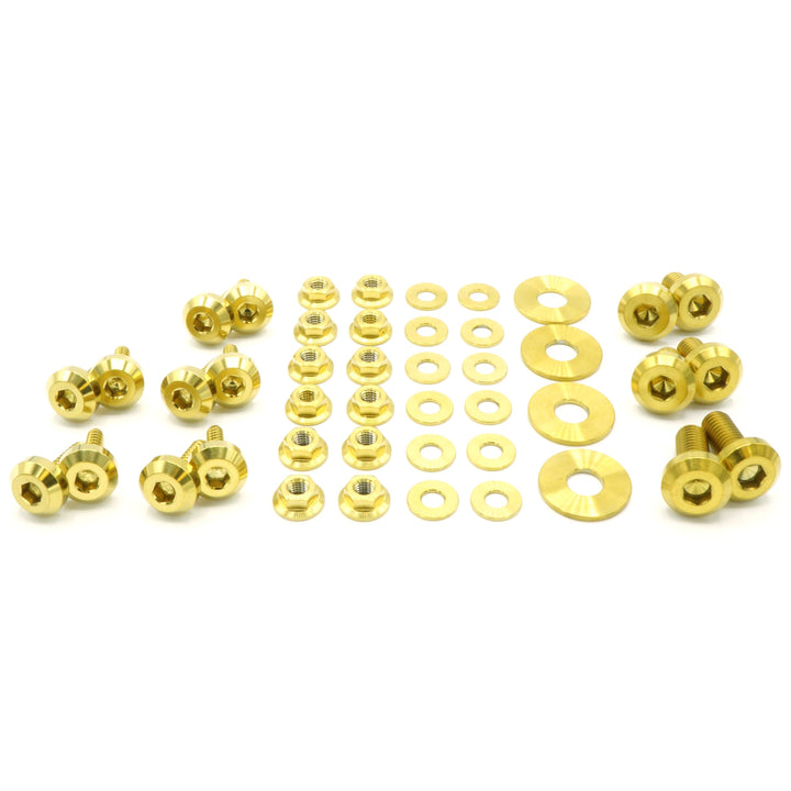 Titanium Hardware RS Hood Kit - Subaru Impreza GC8 (1992-2001)