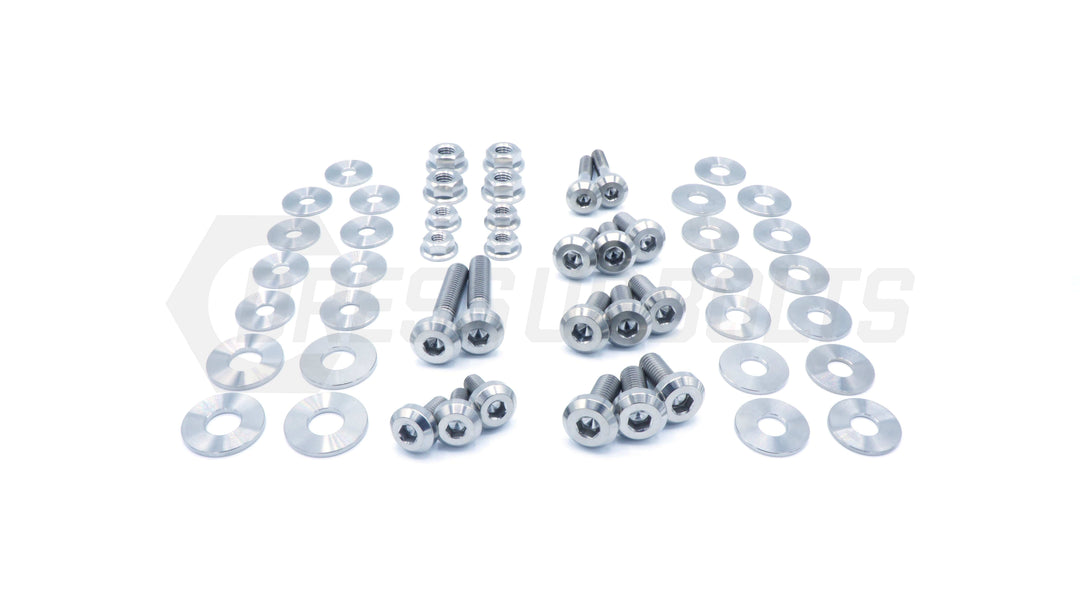 Dress Up Bolts Stage 1 Titanium Hardware Engine Bay Kit - Toyota Supra MKV - DressUpBolts.com