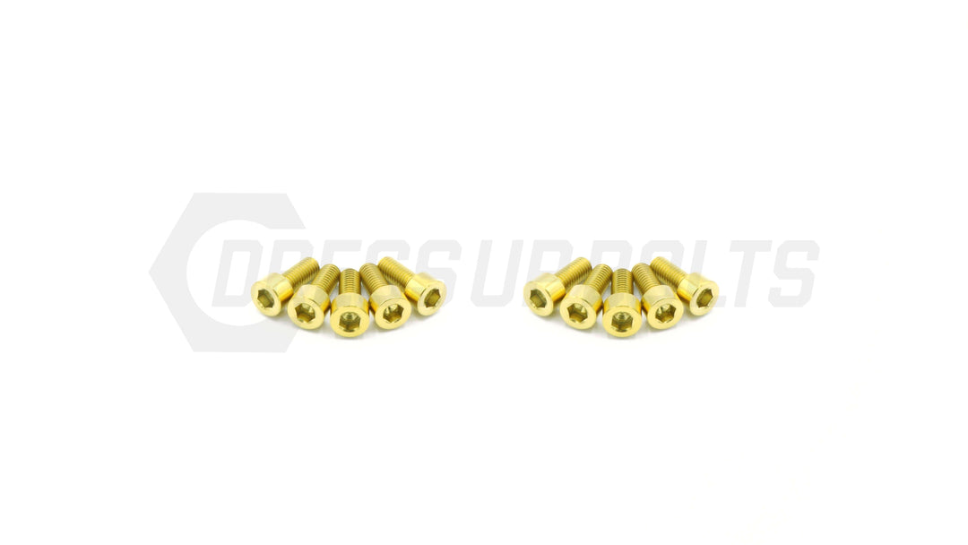 2JZ-GTE Non-VVTI Titanium Dress Up Bolts Coil Pack Cover Kit - DressUpBolts.com