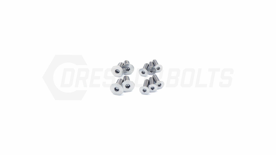 Dress Up Bolts Titanium Hardware Door Kit - Toyota Supra MKIII (1986-1992)