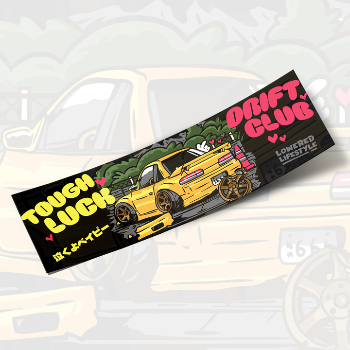 Box Sticker – Tough Luck Drift Club
