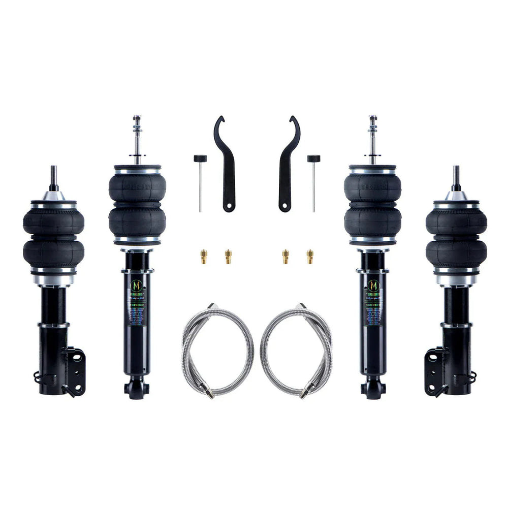 1986-1992 Volkswagen Jetta GLI Mk2 FWD MaxLoad Full Air Suspension Kit