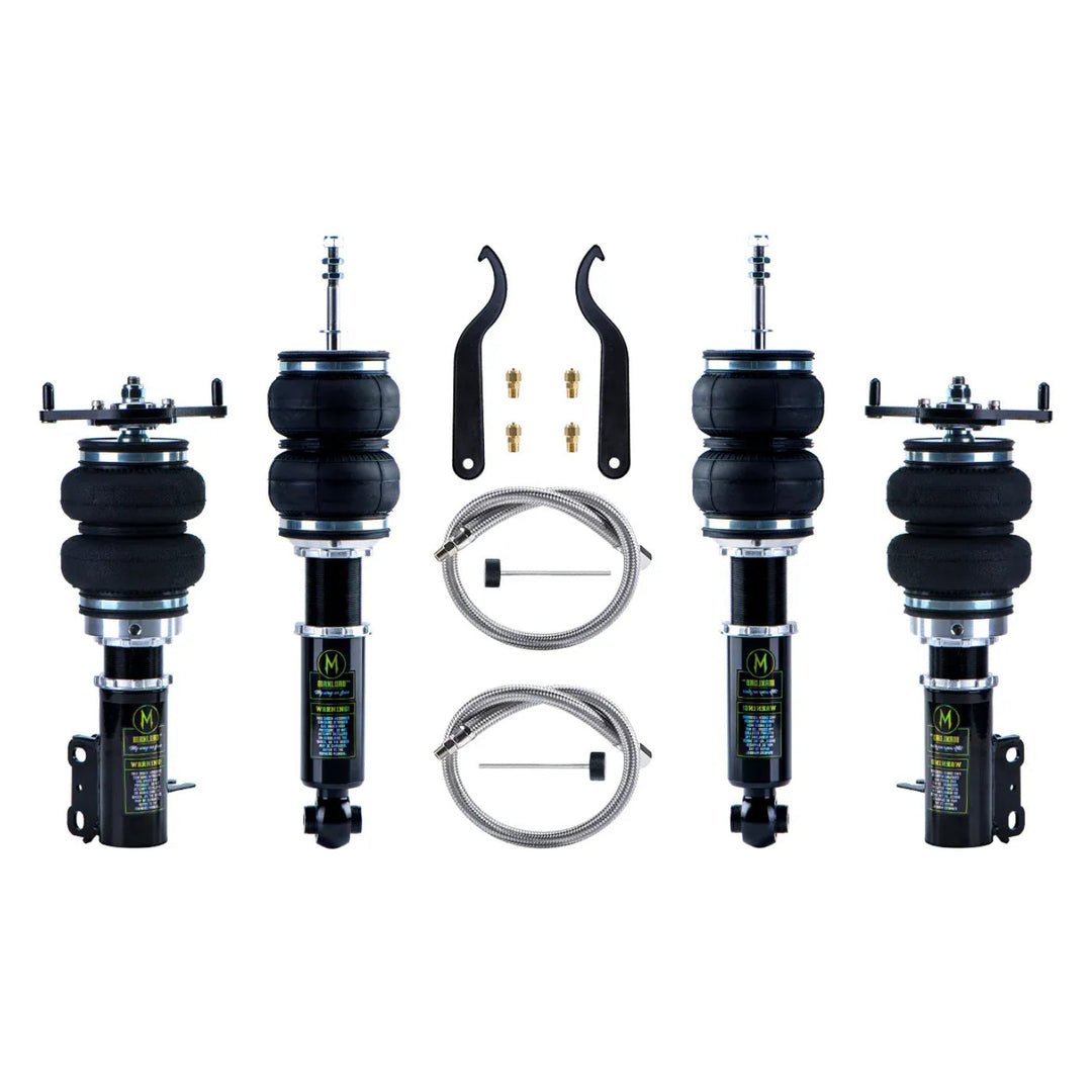 1980-1984 Volkswagen Jetta Mk1 16 FWD MaxLoad Full Air Suspension Kit