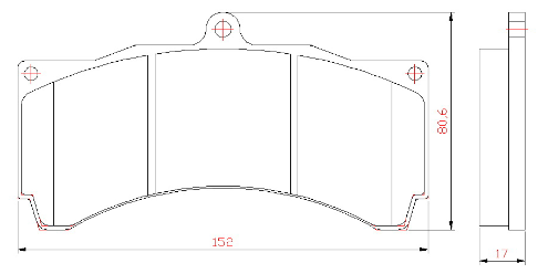 Yellow Speed Racing High Performance OE+ Front Brake Pads