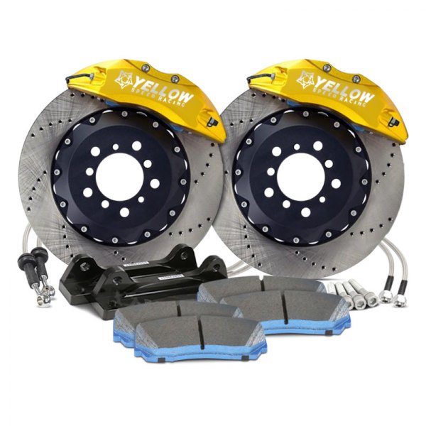 Yellow Speed Racing Front 8 Piston Ultra Big Brake Kit - Audi TT / TT Quattro 1998-2006 (8N)
