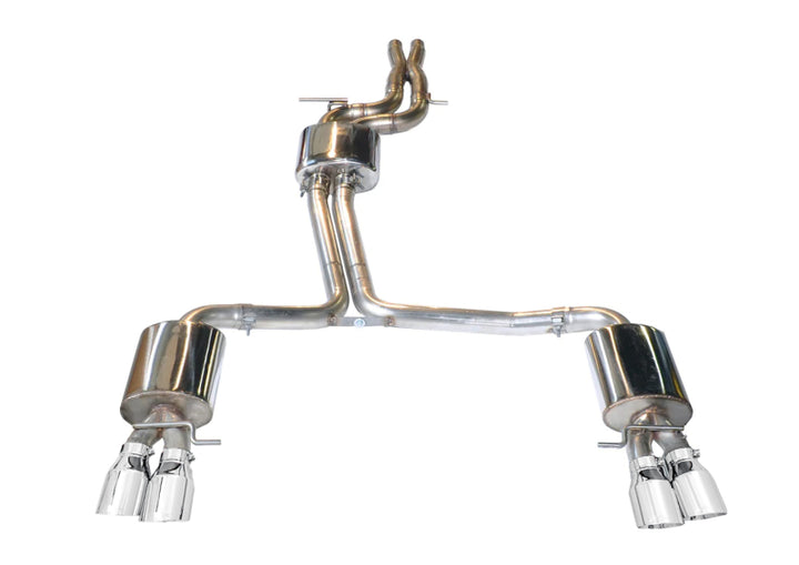 AWE Tuning Audi B8 S5 4.2L Touring Edition Exhaust System - Polished Silver Tips