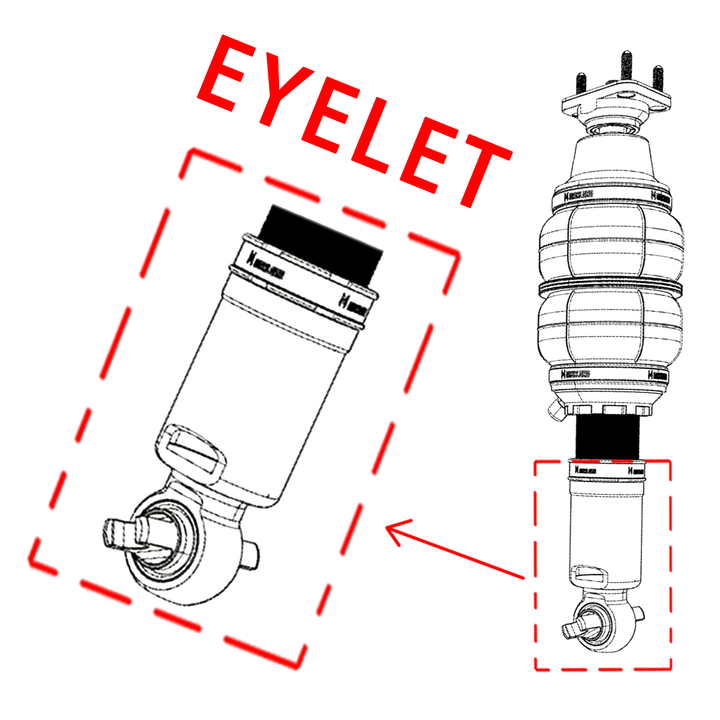 2015-2025 Lexus RC350 GSC10 RWD MaxLoad Full Air Suspension Kit
