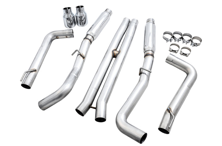 AWE Tuning 2015+ Dodge Charger 6.4L/6.2L Supercharged Track Edition Exhaust - Chrome Silver Tips