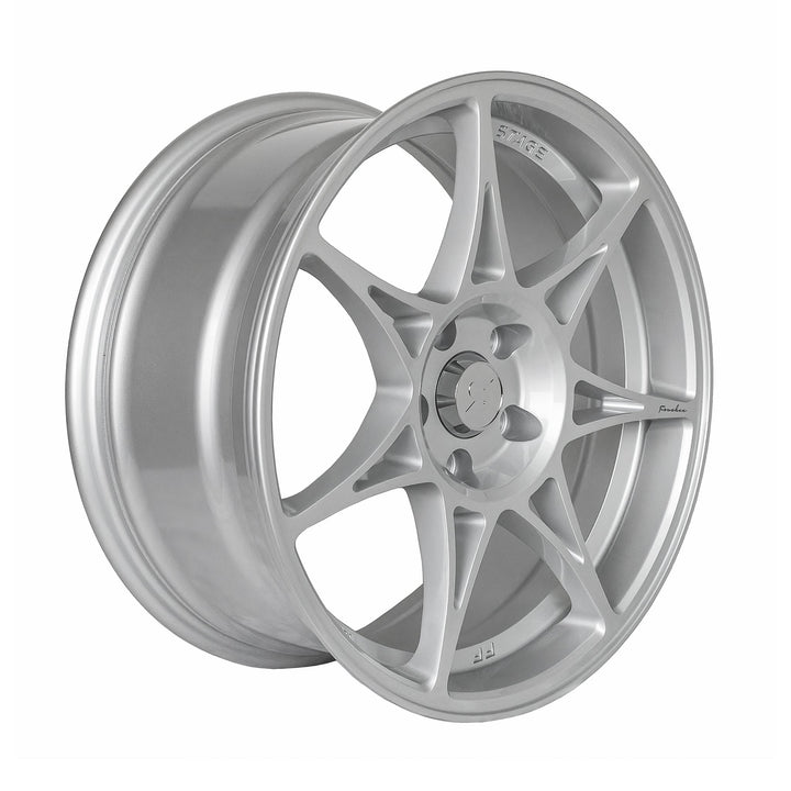 Foushee 18x9.5 +38mm 5x114.3 CB: 73.1 Color: Liquid Silver