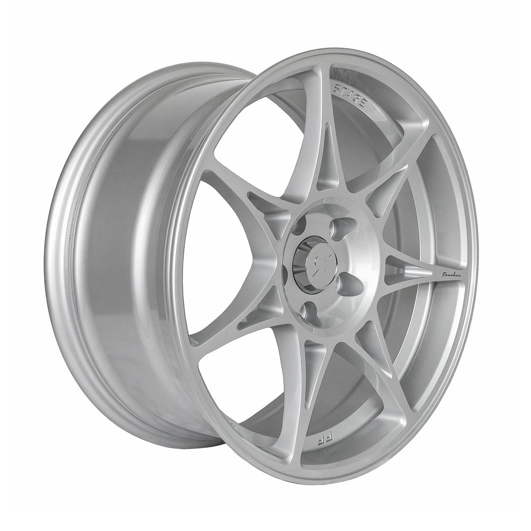 Foushee 18x9.5 +22mm 5x120 CB: 74.1 Color: Liquid Silver