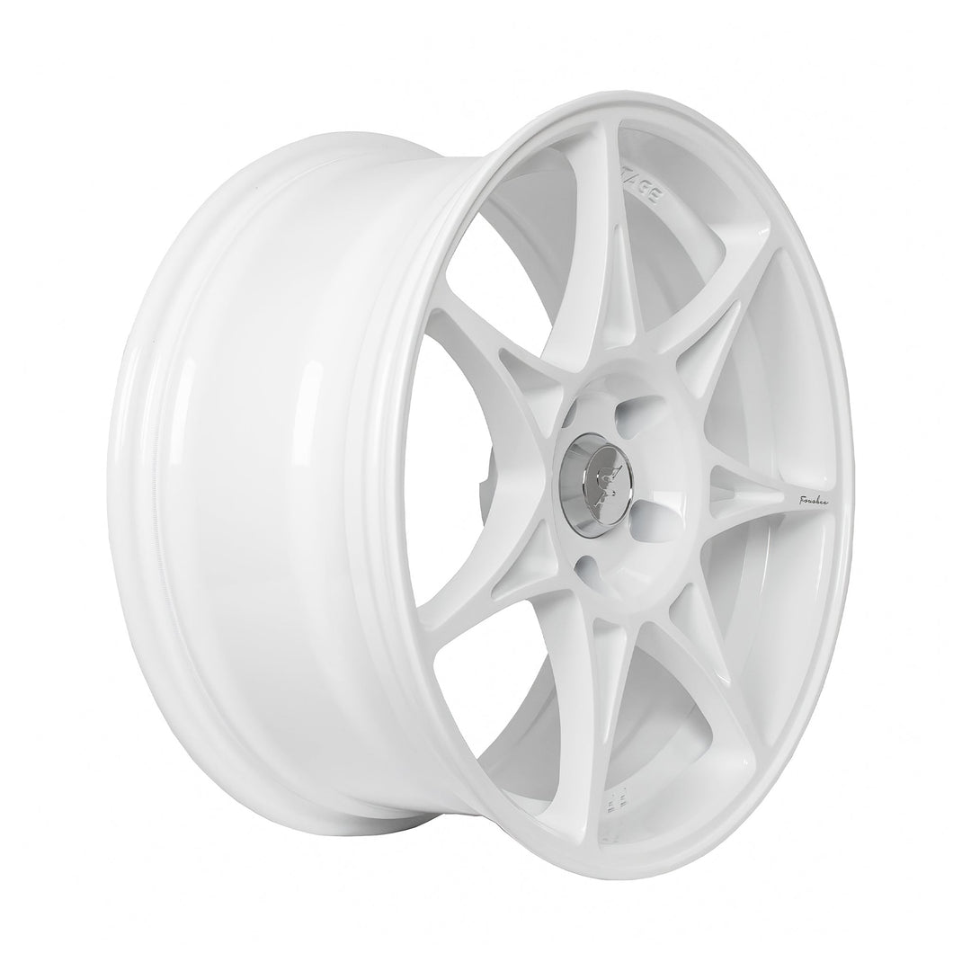 Foushee 18x9.5 +38mm 5x120 CB: 74.1 Color: White