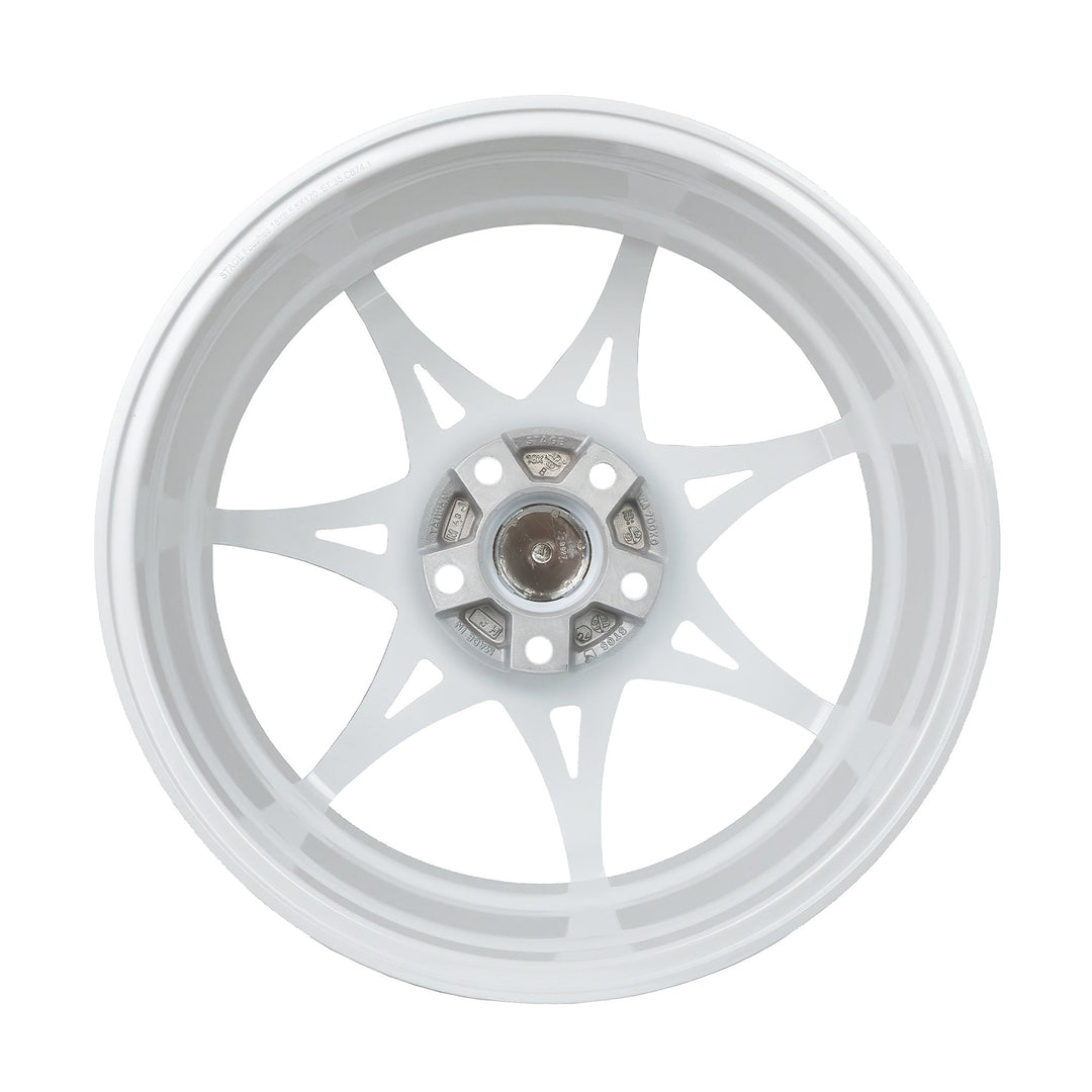 Foushee 18x9.5 +22mm 5x120 CB: 74.1 Color: White