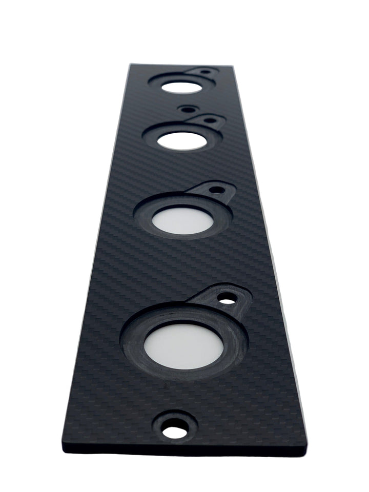JDC "Show Series" Carbon Fiber Coil On Plug Mounting Plate | Mitsubishi Evo 4-9